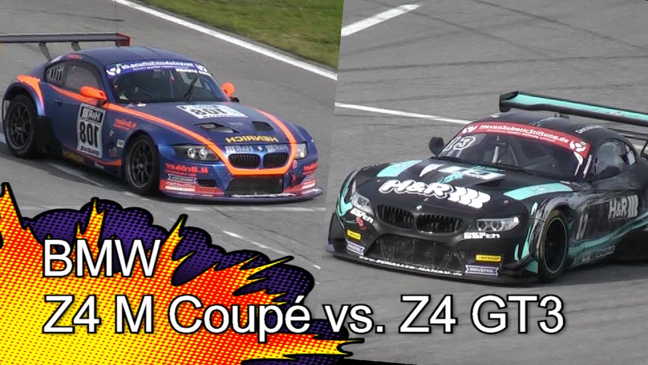 BMW Z4 M Coup&eacute; vs. Z4 GT3