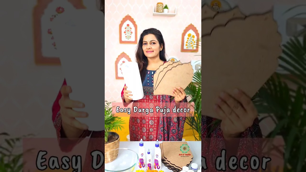 Navratri special😍 Easy decor idea 