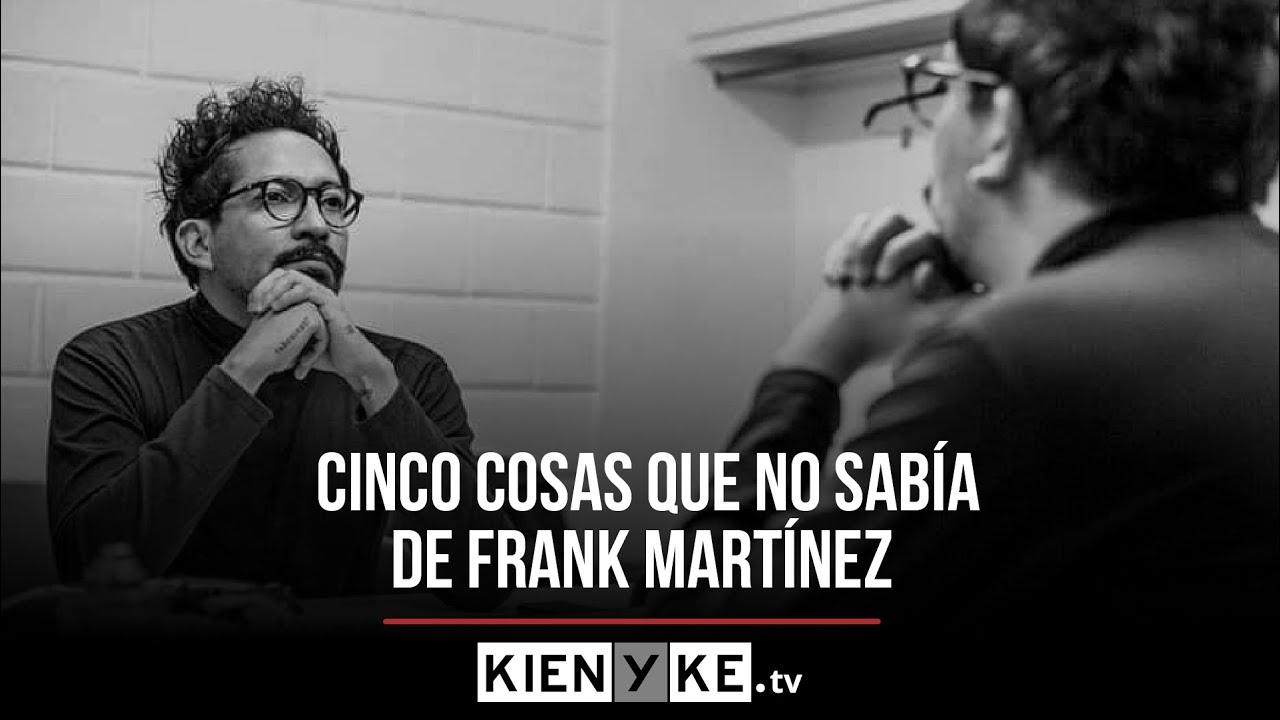 Frank Martínez explicó qué pasó con su matrimonio