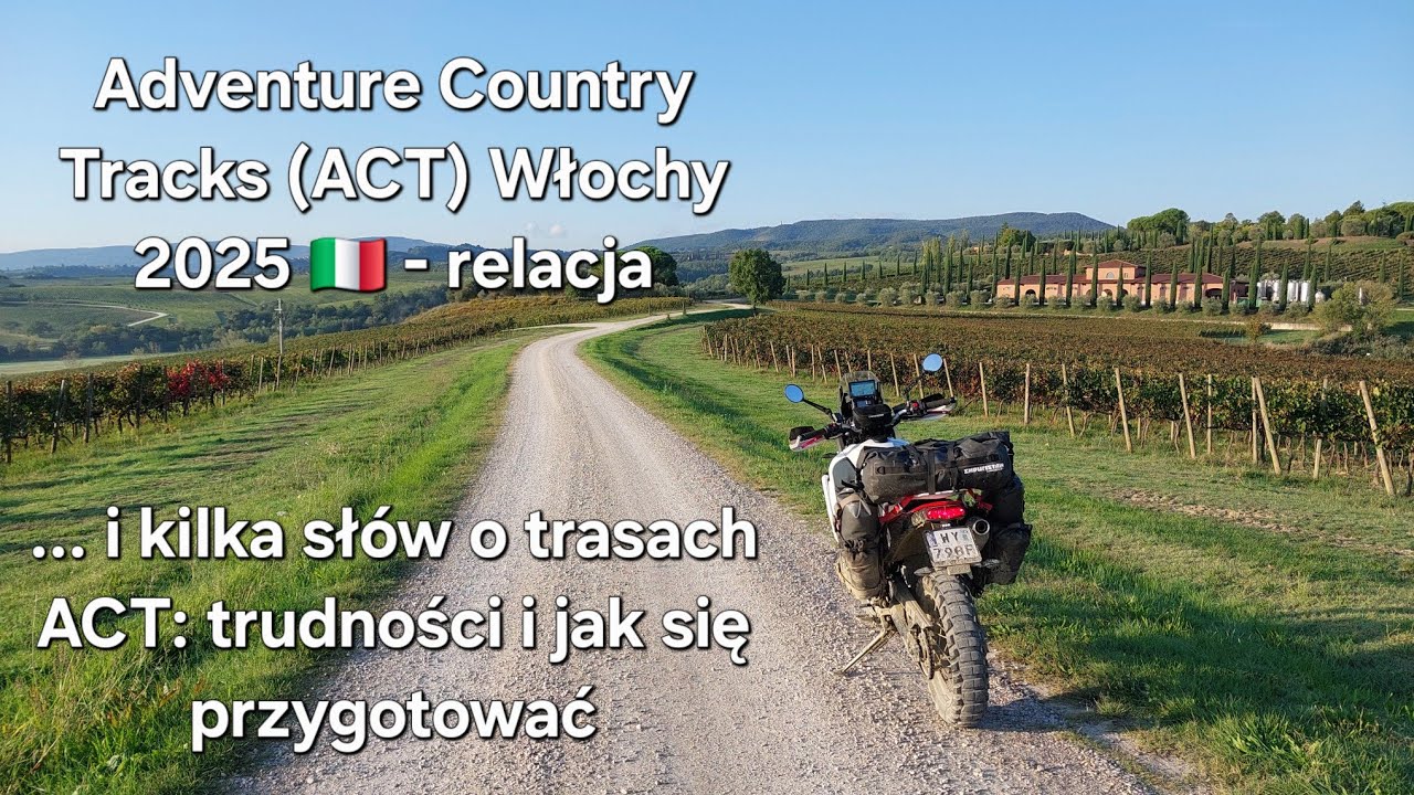 ACT Włochy 2025 🇮🇹 solo na Yamaha Tenere 700