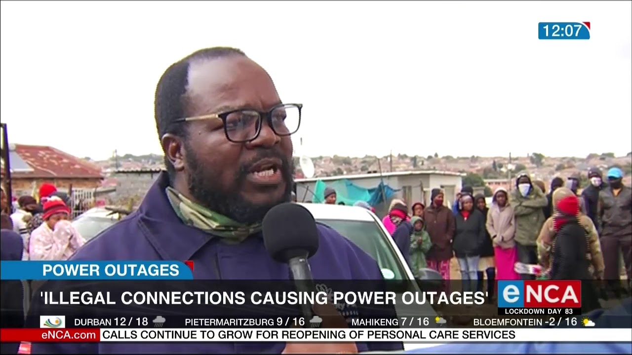 Illegal electricity connections causing power outages