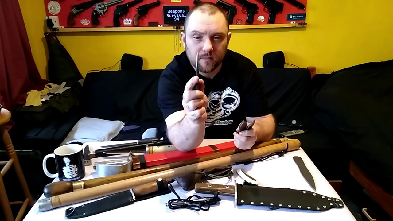 My Recent Homemade Weapons Collection