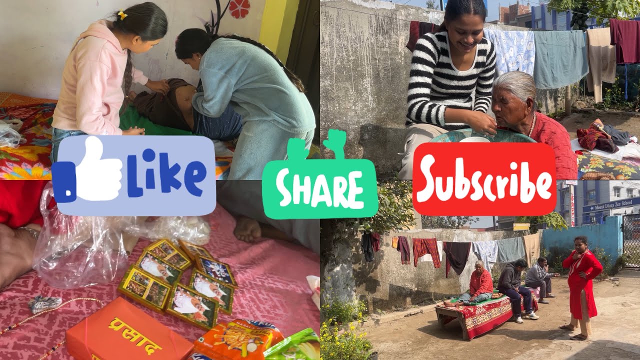 	Mandir se bhabhi ne humare liye kya-kya le aayi 🤭 funny vlog 