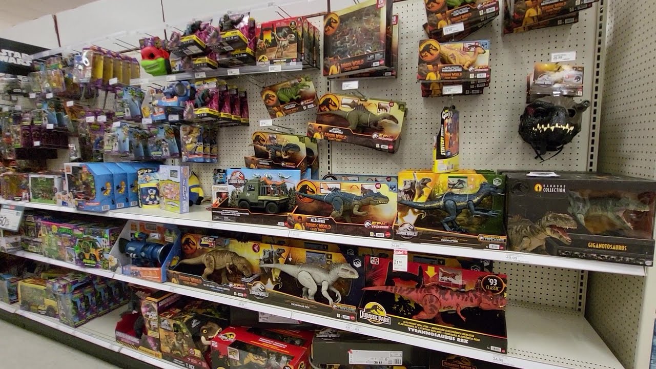 DINOSAURS - GODZILLA X KONG - JURASSIC WORLD TOYS - THE NEW EMPIRE TOYS - GIFT IDEAS AT TARGET IN