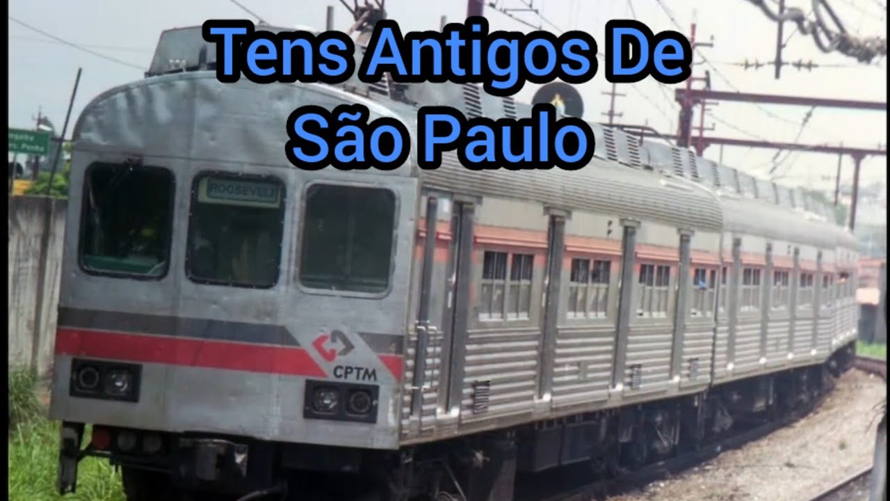 Trens Antigos De São Paulo - CPTM EFSJ CBTU