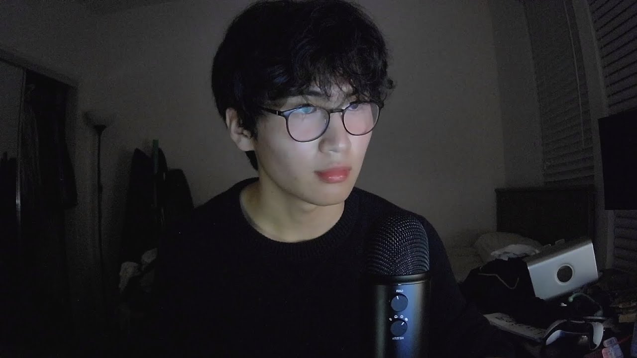 my first asmr video w/ blue yeti mic