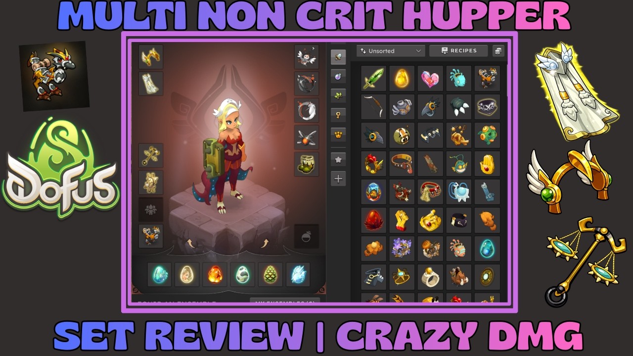Обзор набора NON CRIT MUTLI HUPPER | ДОФУС 3.5 [ДОФУС] [РУ]