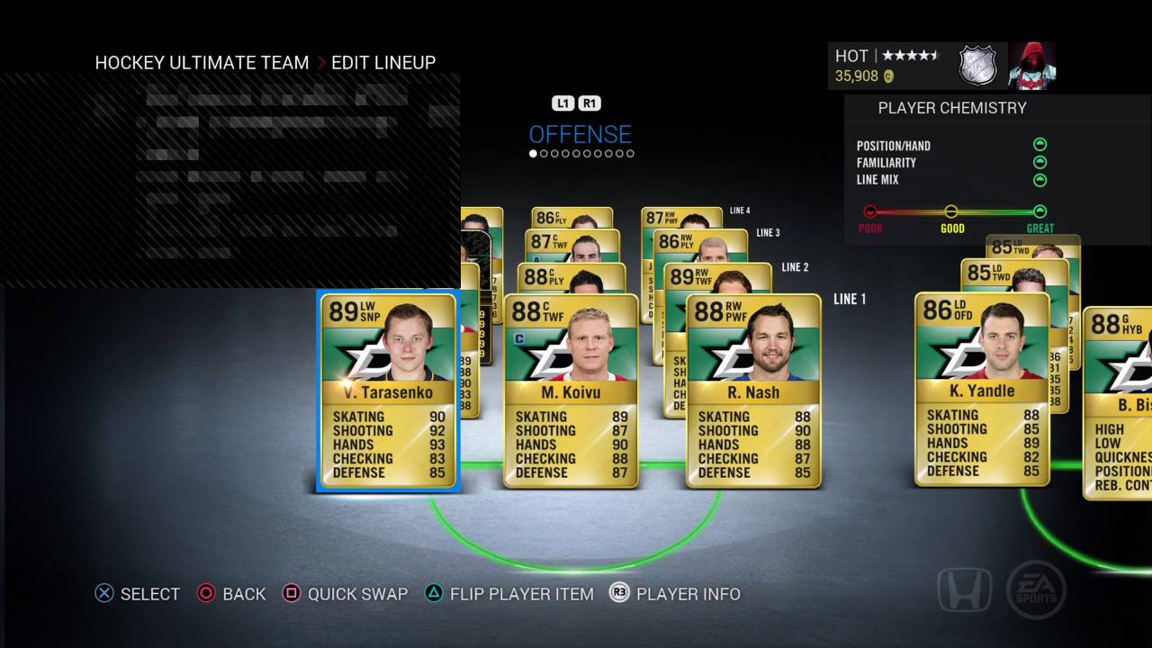NHL Hockey Ultimate Team 2016!!!!!!!