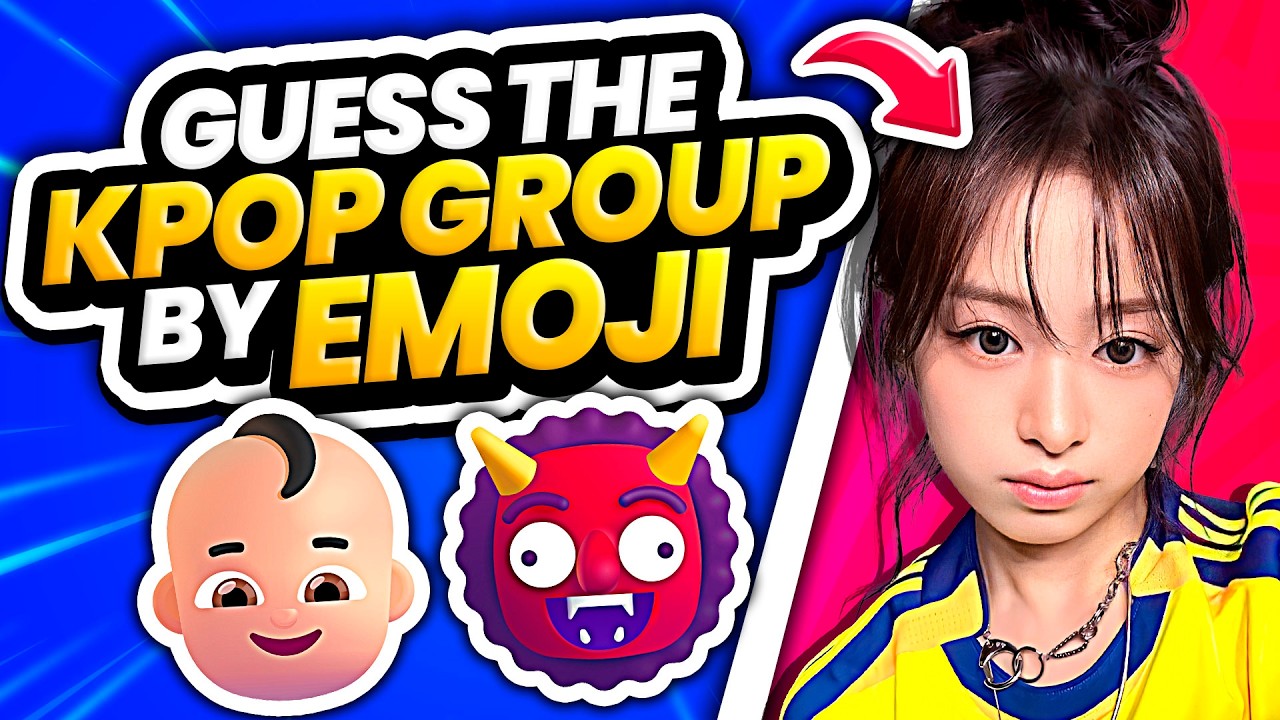 УГАДАЙТЕ KPOP-ГРУППУ ПО ЭМОДЖИ ⭐️ | KPOP-ВИКТОРИНА 2025