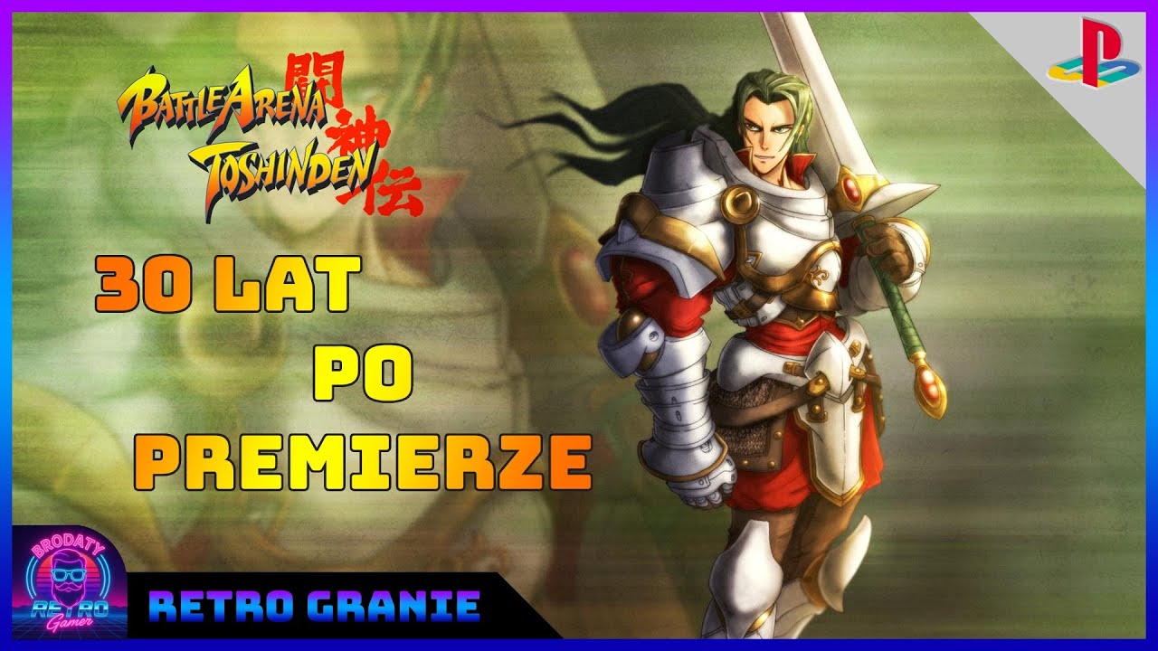 Gram w Battle Arena Toshinden  po 30 latach | PS1 | Retro Granie 009 | Brodaty Retro Gamer