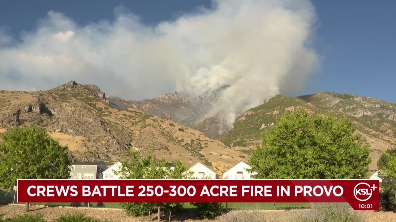 Wildfire breaks out in Buckley Draw Canyon
