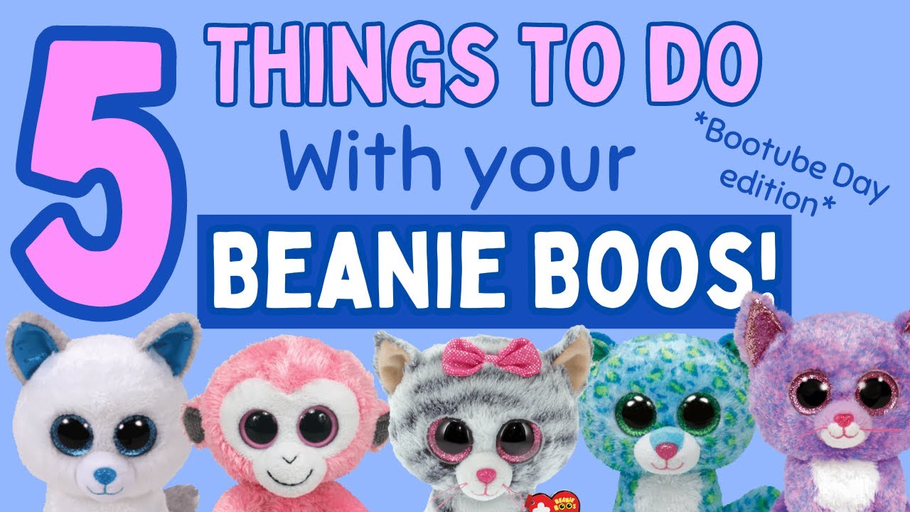 Activities to do With Your Beanie Boos!🌼