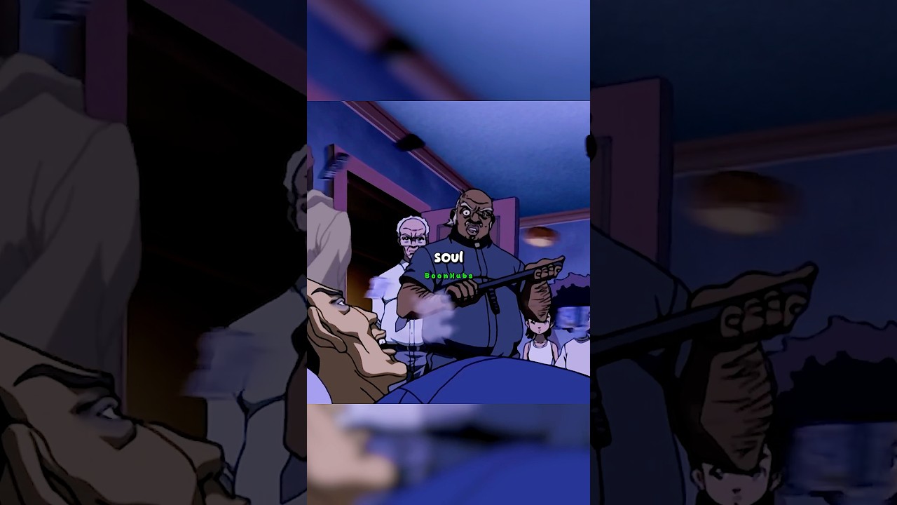 They really got uncle Ruckus doing an exorcism 💀✝️