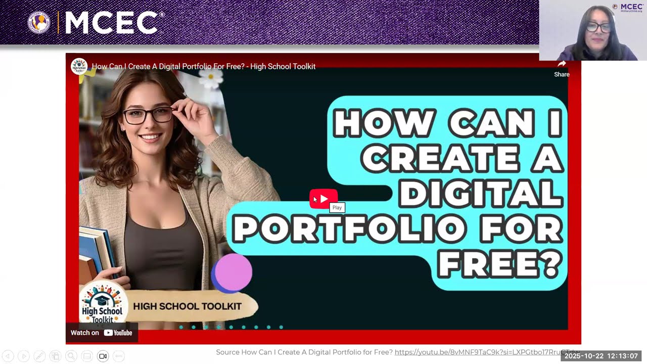 Helping Military Connected Students Build College Portfolios