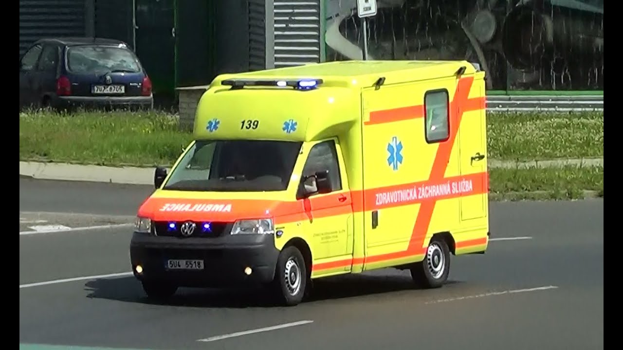 &Uacute;st&iacute; nad Labem Region EMS type 3 ambulance responding | ZZS UK RZP 139  [CZ | 6.2014]