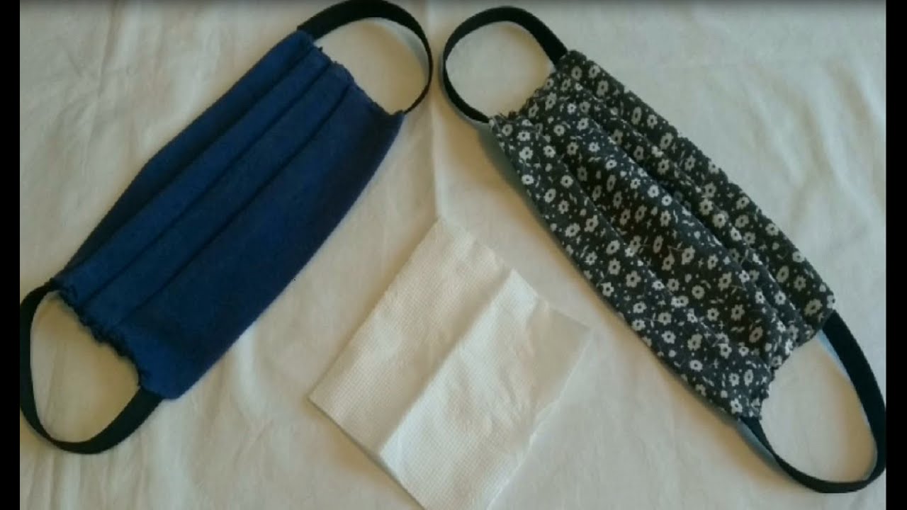 COMO FAZER MÁSCARA DE TECIDO COSTURADA À MÃO.