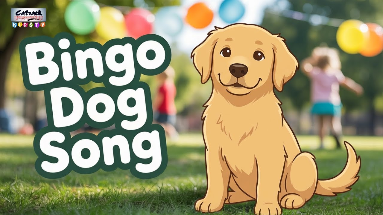 Bingo Dog Song - Nursery Rhymes And Songs For Kids #catrackkidstv