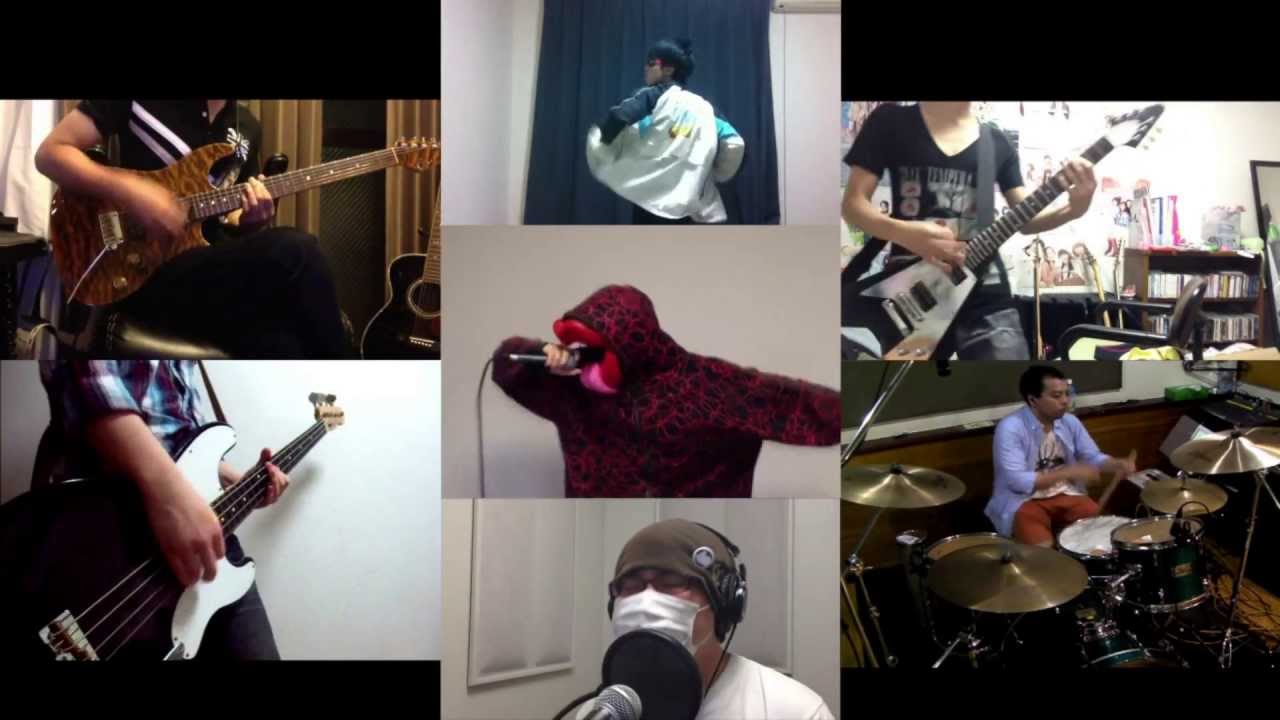 [HD]Free! OP [Rage on] Band cover