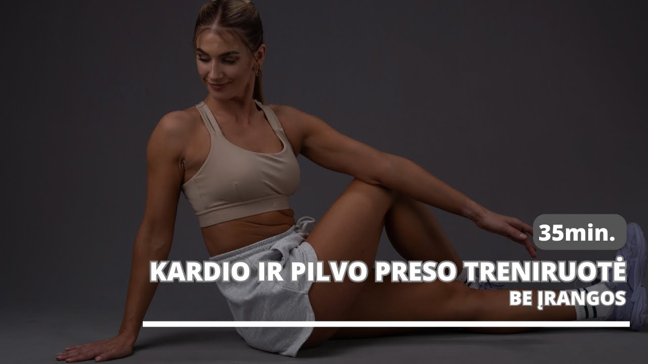 KARDIO IR PILVO PRESO TRENIRUOTĖ be įrangos
