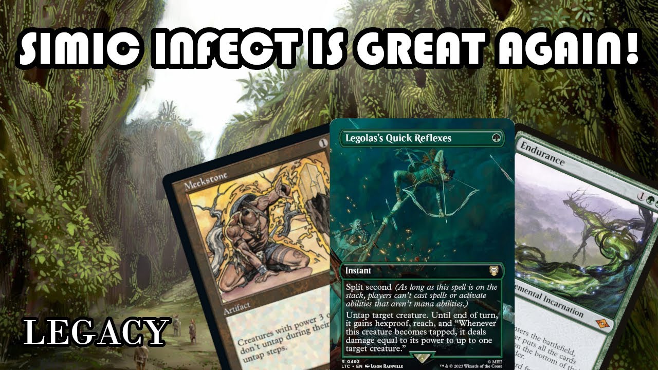 SIMIC INFECT is GREAT AGAIN after the bans! | MTG | MTGO | Legacy