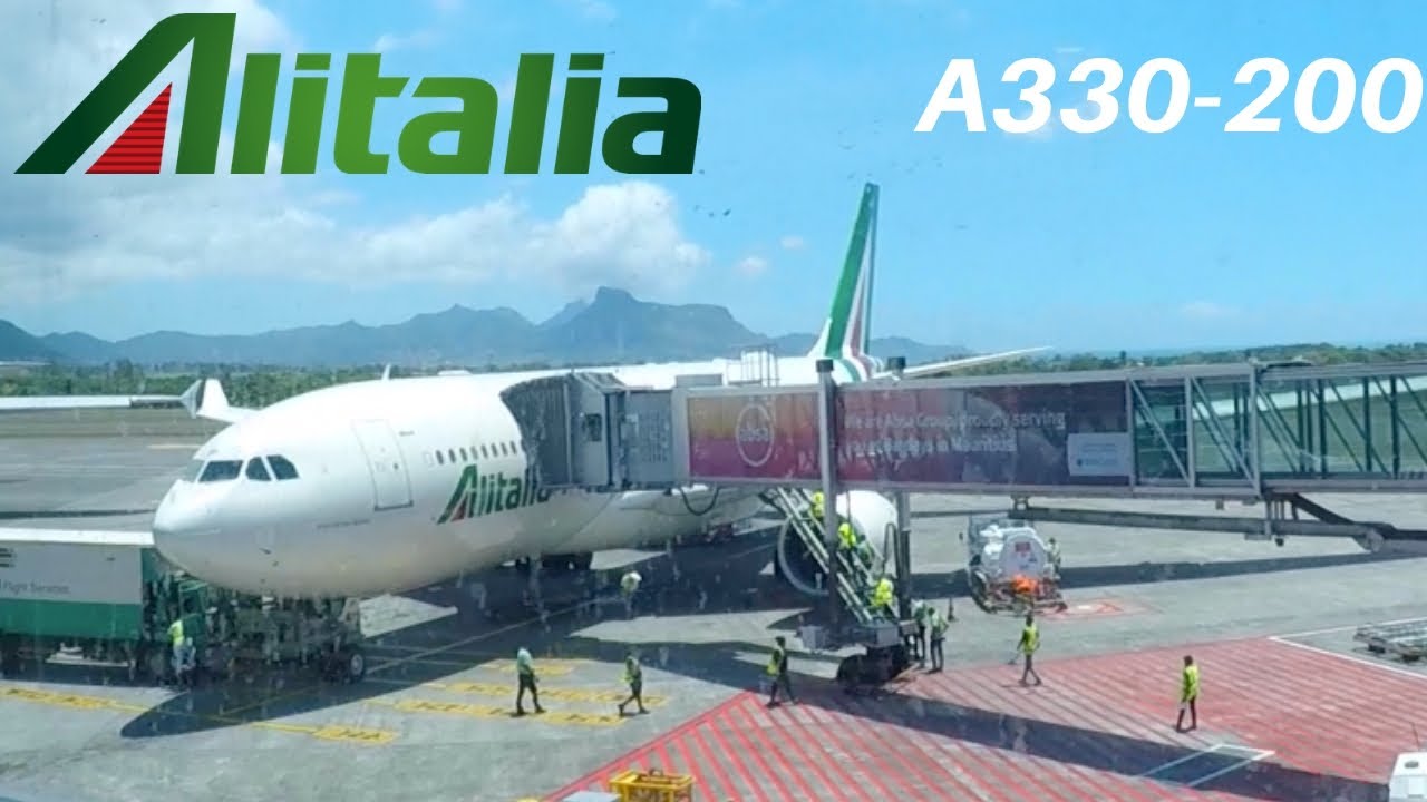 ALITALIA AIRBUS A330-200 (ECONOMY) | ROME - MAURITIUS