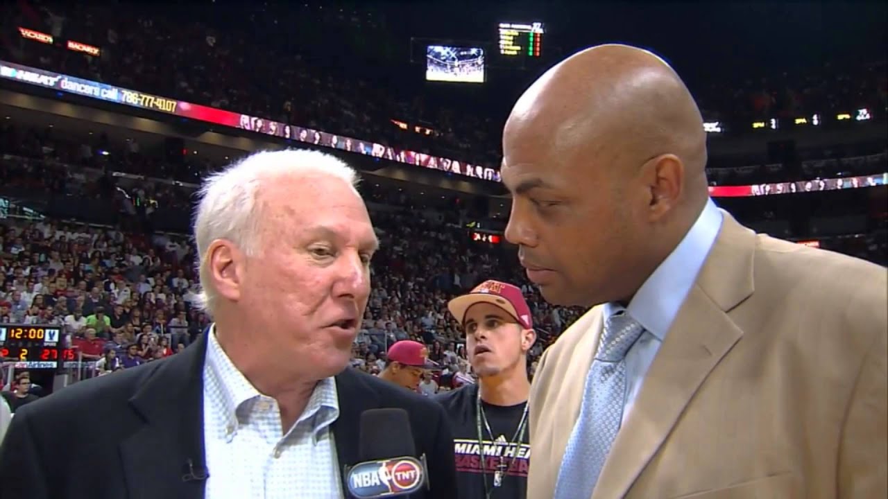 Charles Barkley interviews Gregg Popovich