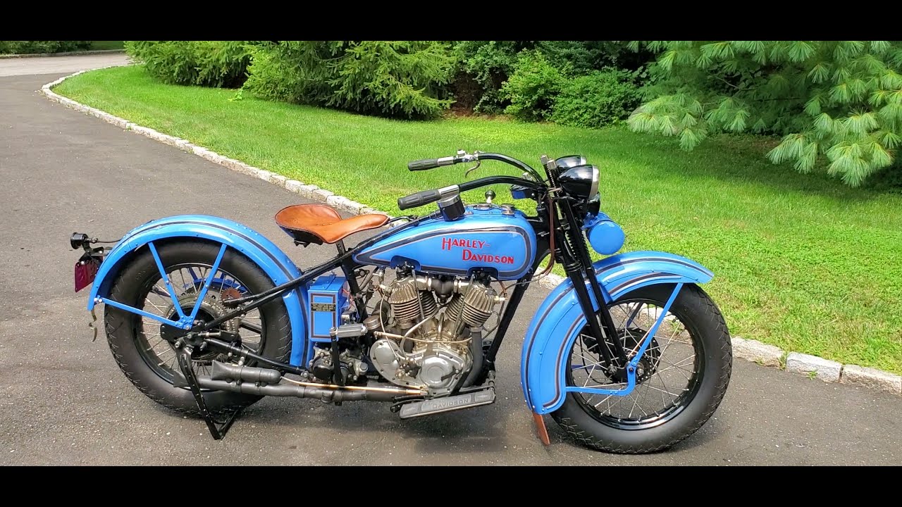 1929 Harley-Davidson JDH. Very Rare, Fast Antique Motorcycle. Buzz Kanter Talking About Motorcycles.