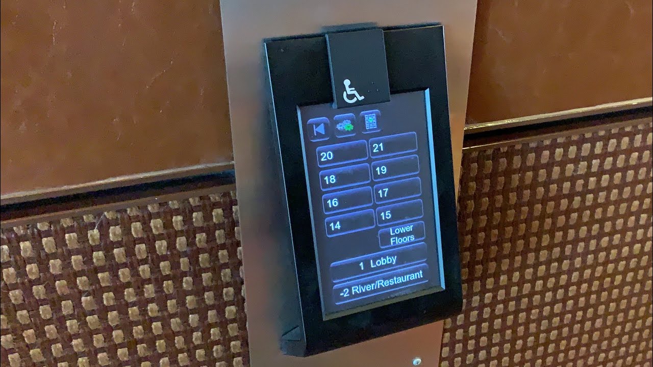 Tour Of Elevators/Lifts @ Hilton Palacio Del Rio Downtown San Antonio TX