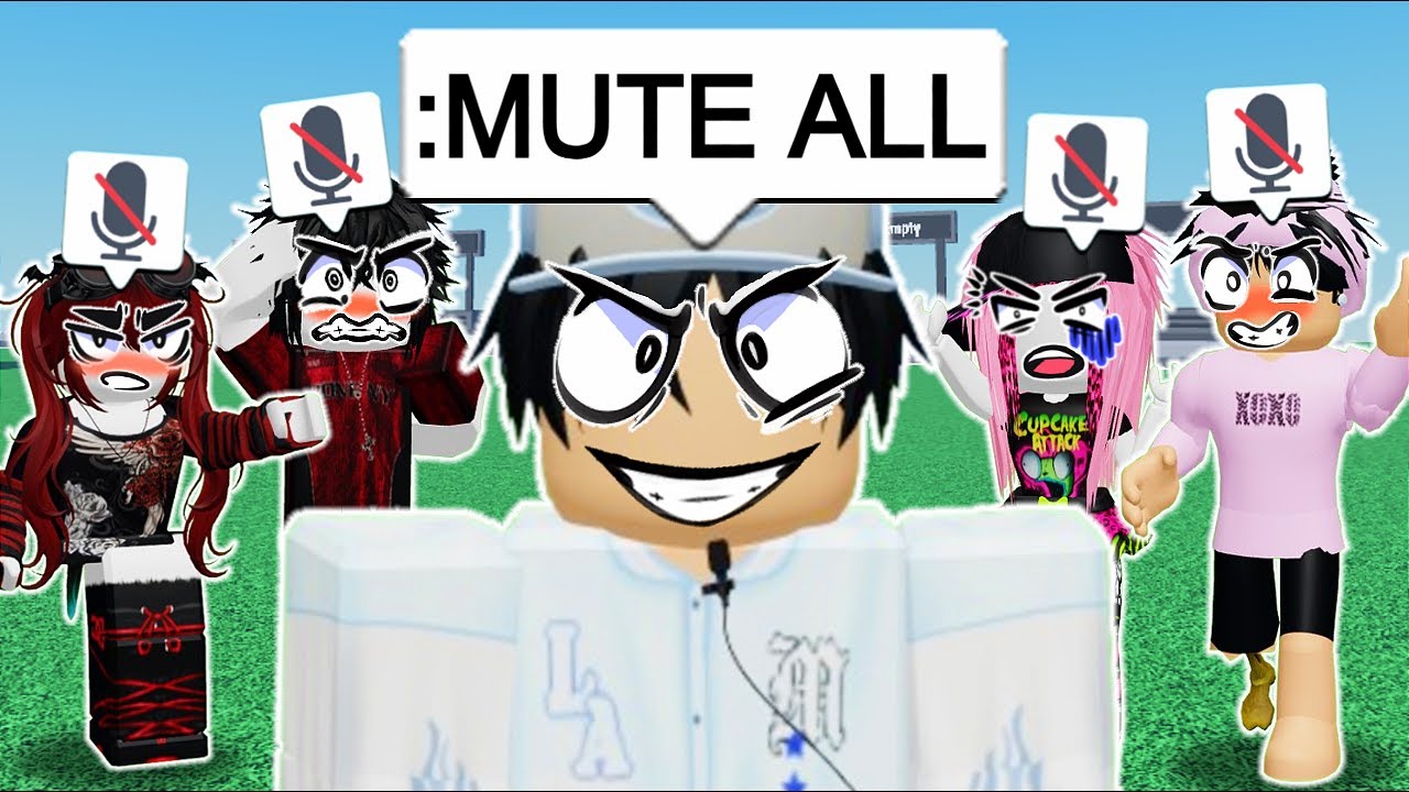 Я использовал Roblox ADMIN в ГОЛОСОВОМ ЧАТЕ!