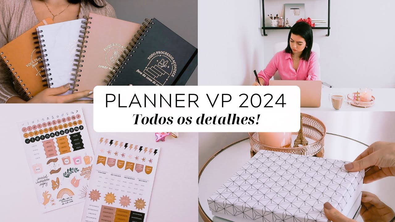 Planner VP 2024: capas, tour pela parte interna e todos os detalhes!