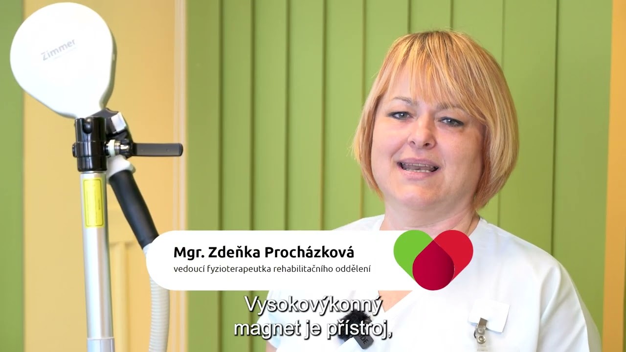 Nový vysokovýkonný magnet na rehabilitačním oddělení