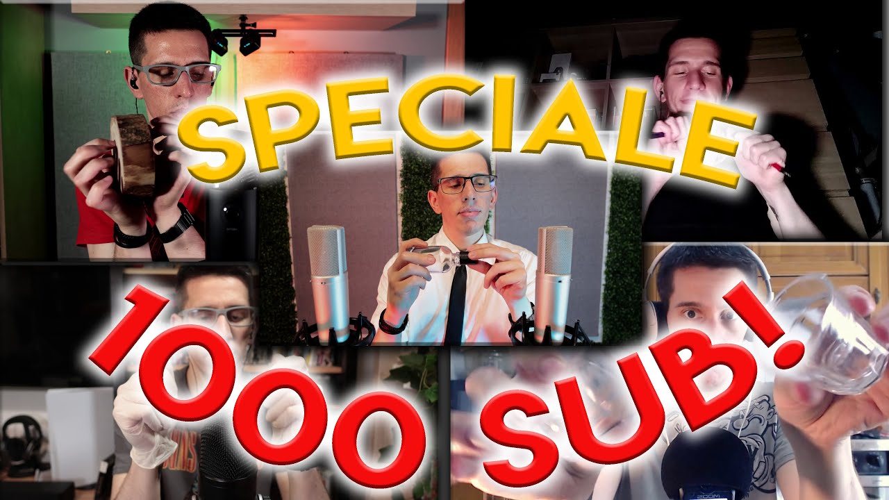 From NOOB to PRO – Speciale 1000 SUB! [ASMR Ita 4K]