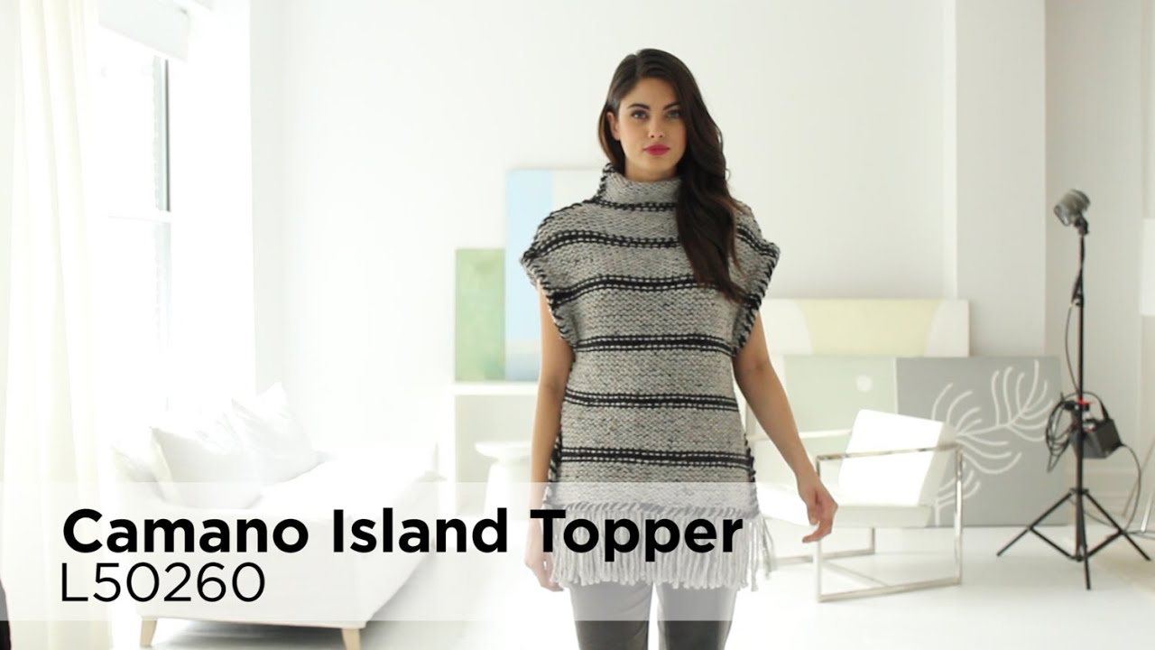Camano Island Topper made with Wool-Ease&reg; Thick & Quick&reg;