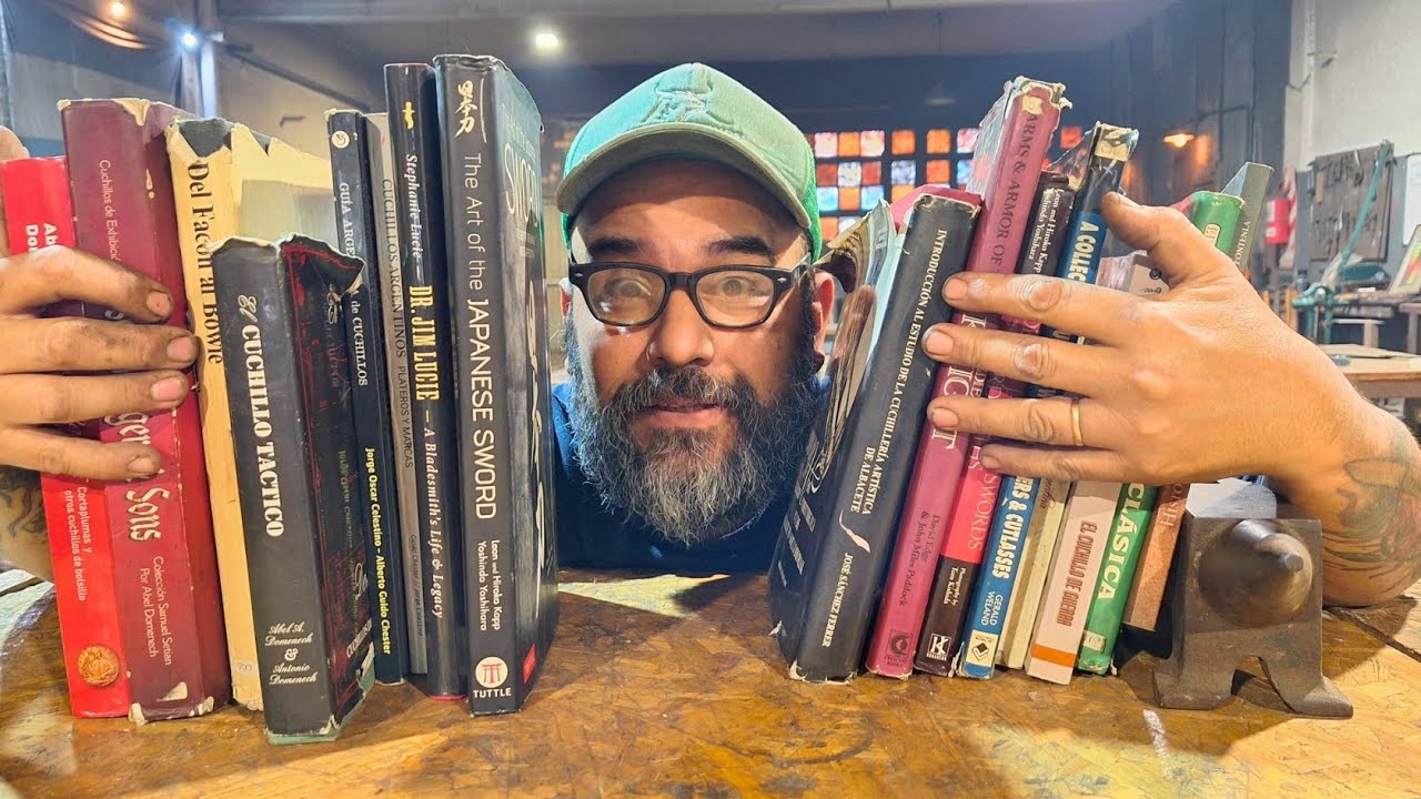 Libros en español sobre cuchillos y forja