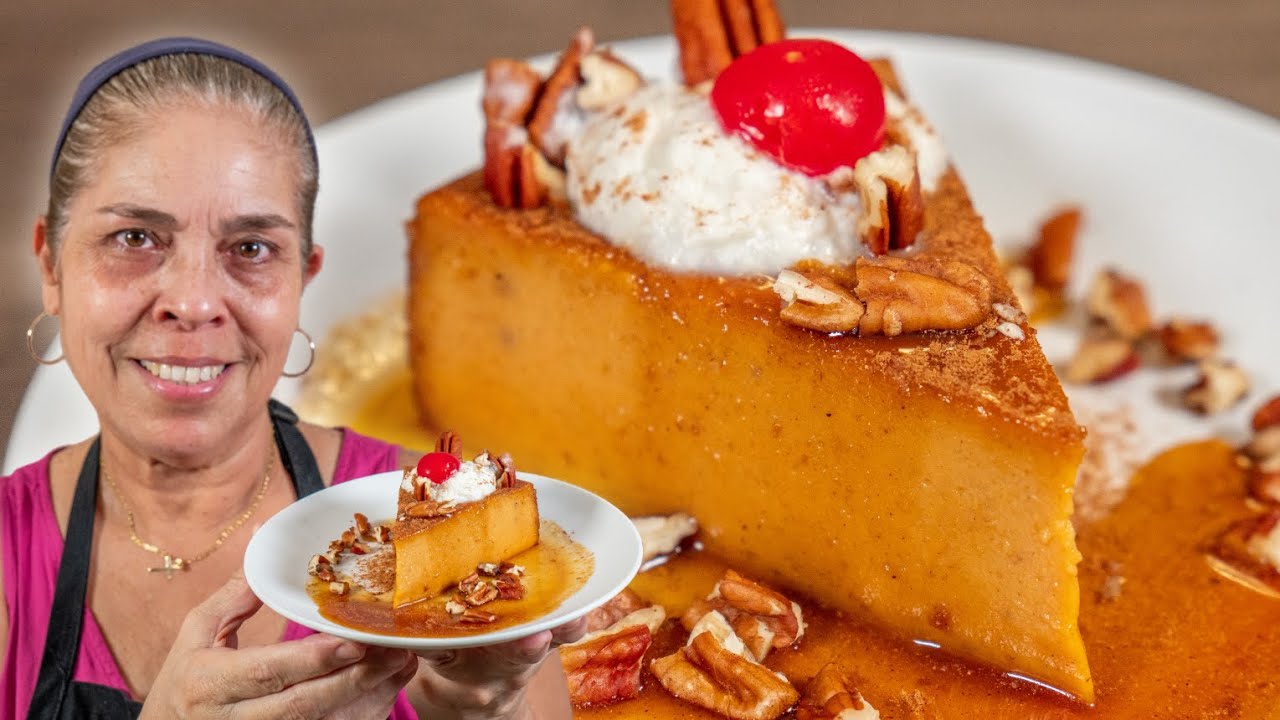 Flan de Calabaza