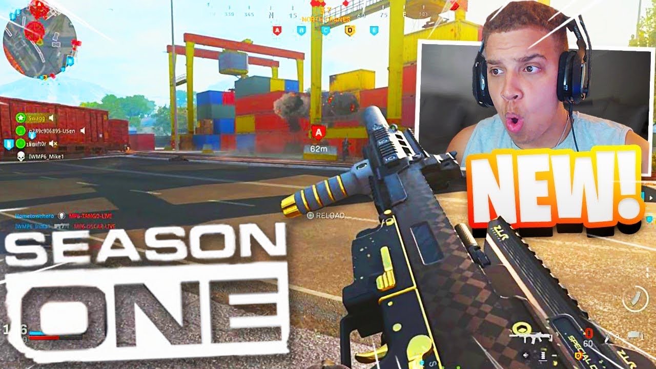 New MODERN WARFARE SEASON 1 MAP + DLC GUN GAMEPLAY...