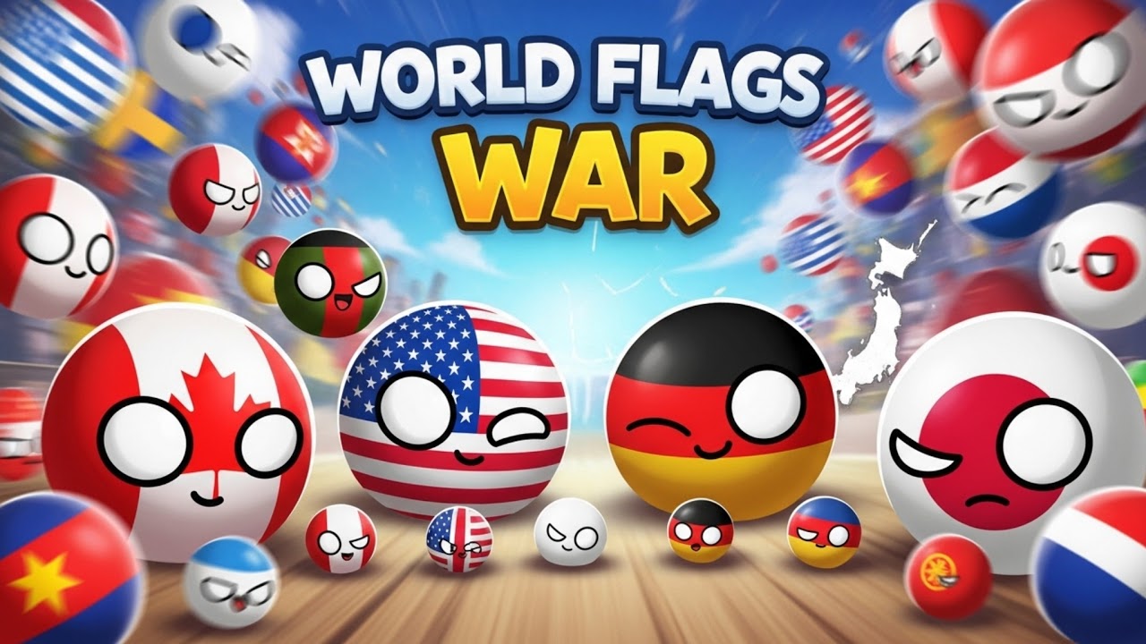 🔴 LIVE: Learn Country Flags LIVE 🚩 &ndash; Flag War!