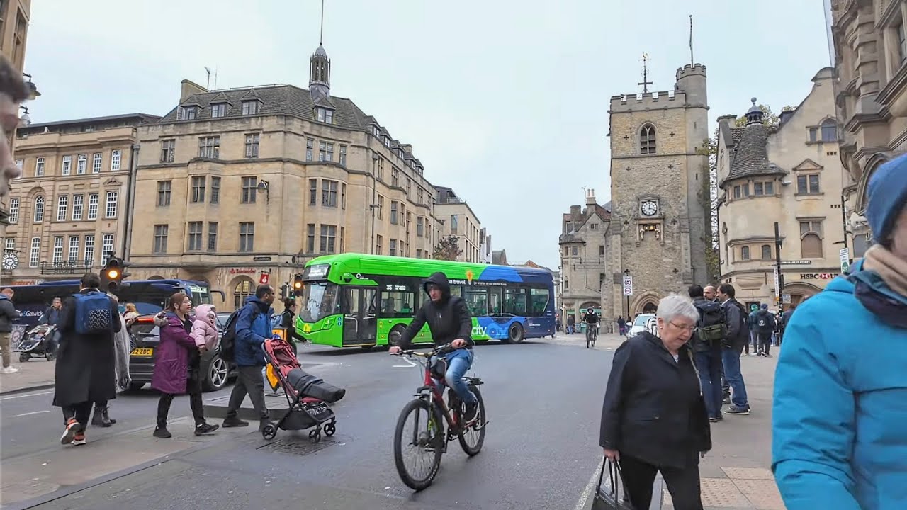 Oxford City Centre - England - Walking Tour