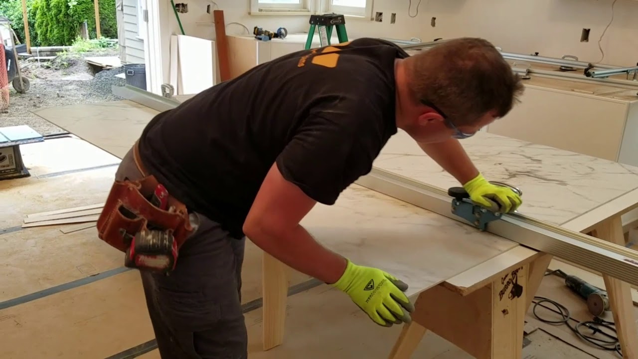 Gauged Porcelain Tile Panels Installation - GPTP