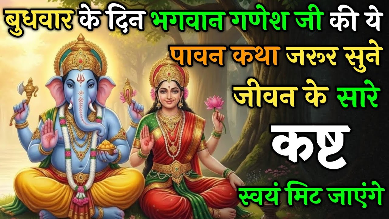 बुधवार को भगवान गणेश की ये कथा सुनली तो – जीवन के सारे कष्ट स्वयं मिट जाएगे ! | Ganesh Vrat Kath