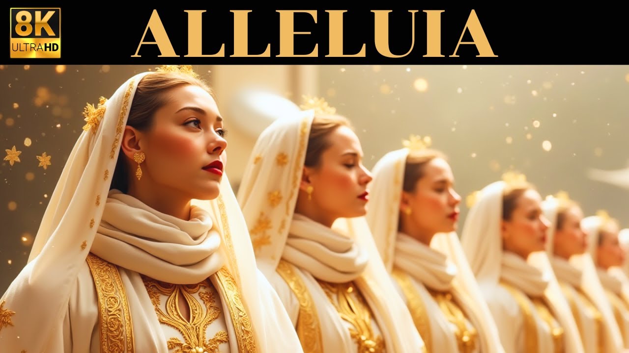 CANTOS CELESTIALES🙏 ALELUYA: Voces Celestiales en ADORACIÓN al TODOPODEROSO | Coro Celestial