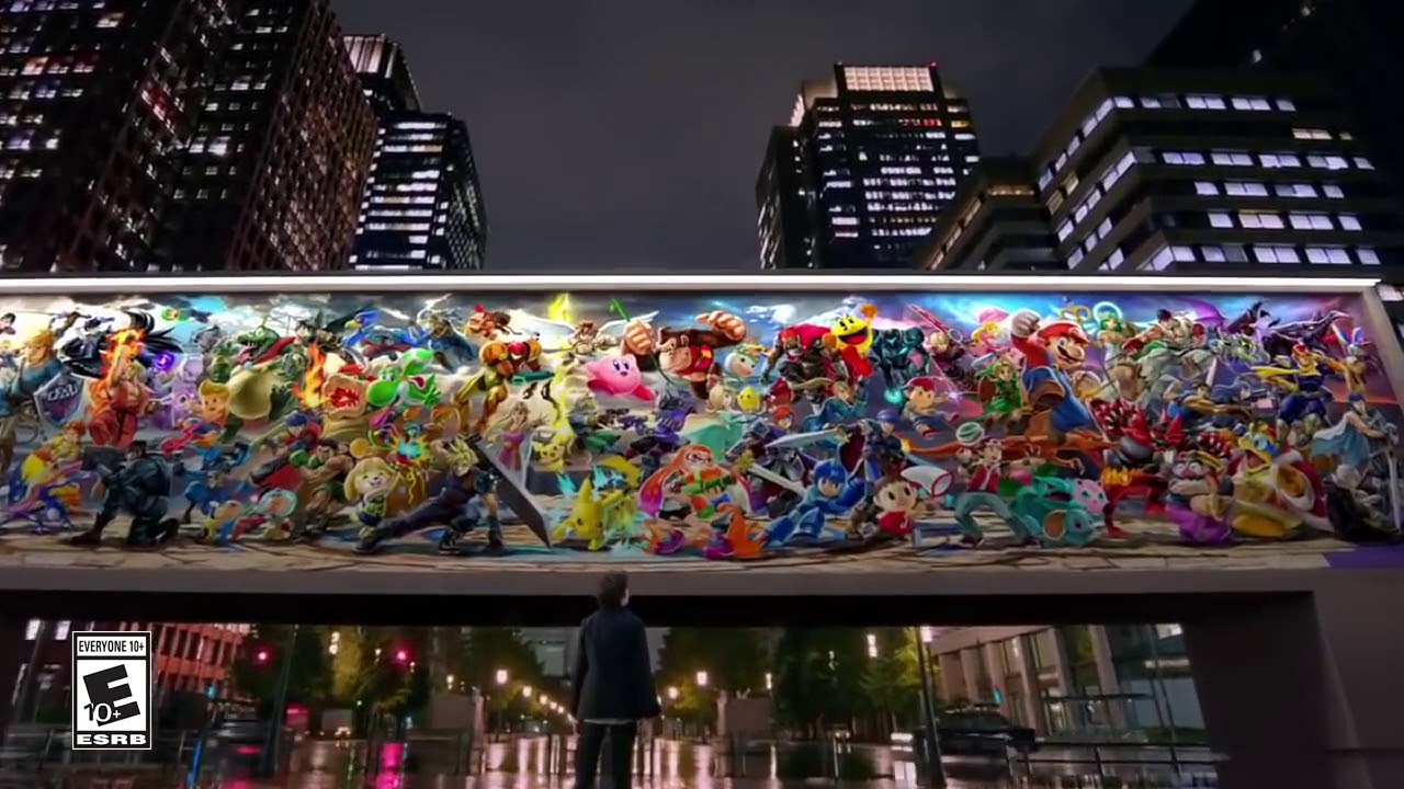 Super Smash Bros Ultimate Banner Trailer w/Ready to die