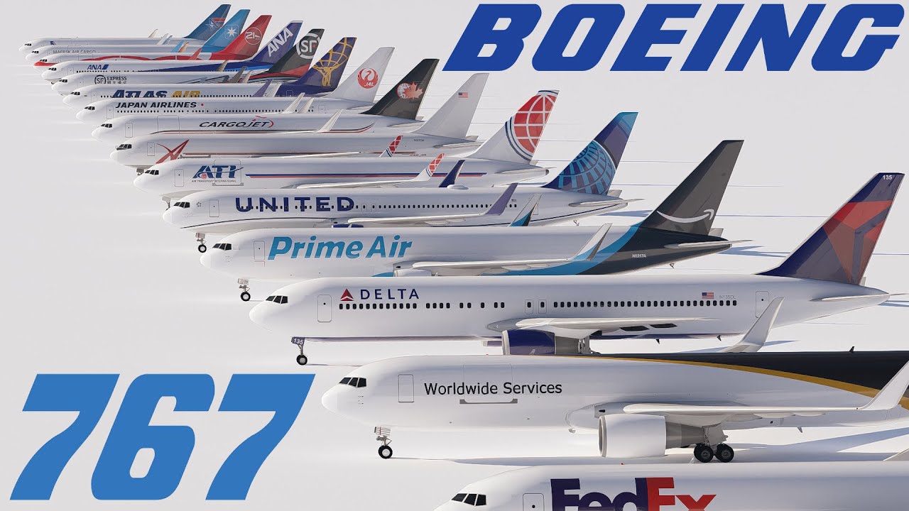 Top 15 Largest Boeing 767 Operators
