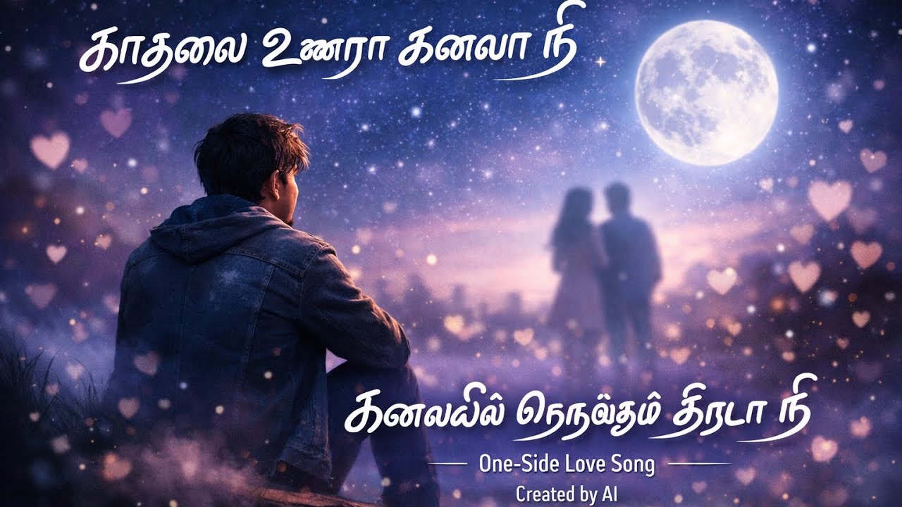 Kathalai Unara Kanava Nee | Tamil AI Love Song | Suno AI | Dreamy Melody
