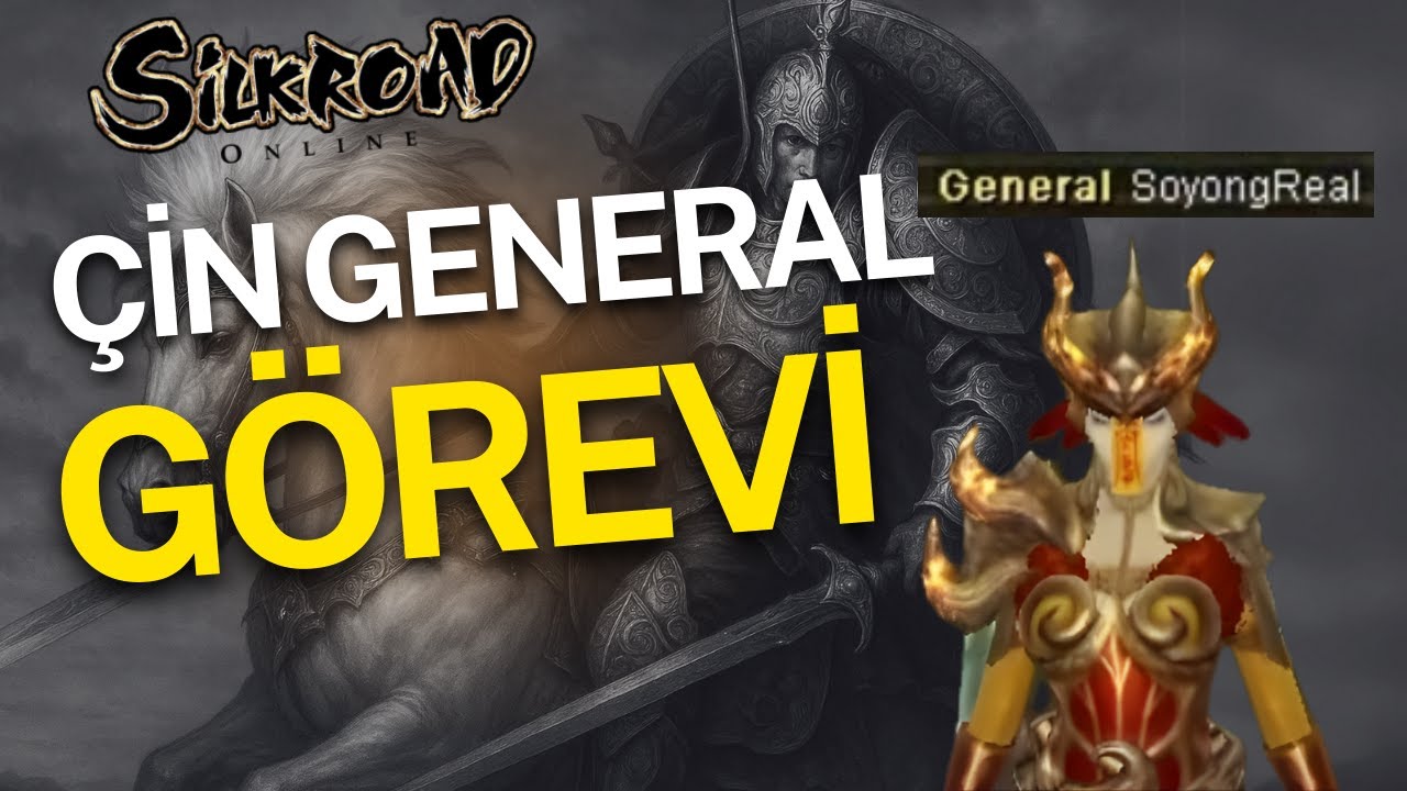 100 Level General Görevi | Çin Karakter ile Nasıl Yapılır? | Silkroad Online