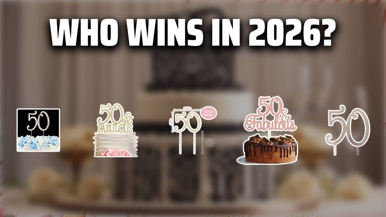 The Top 5 Best Cake Topper Gold in 2026 - Must Watch Before Buying!