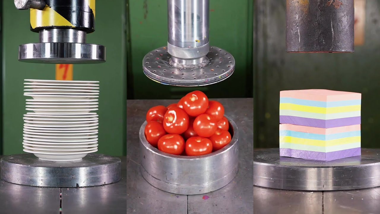 Top 100 Most Satisfying Hydraulic Press Crushes | Ultimate Crushing Moments Compilation #asmr