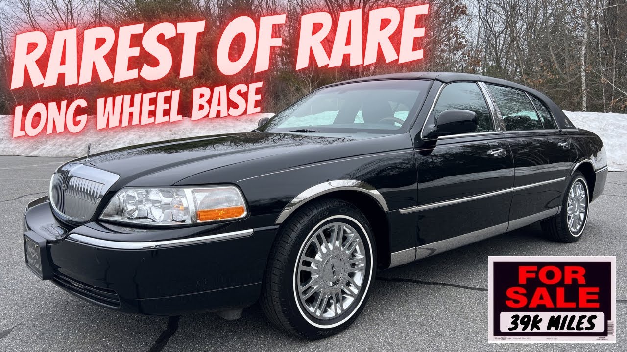 СВЯТОЙ ГРААЛЬ 🔥 Lincoln Town Car Signature L 2011 года выпуска, пробег 39 000 миль, ЧЕРНЫЙ, ПРОДА...