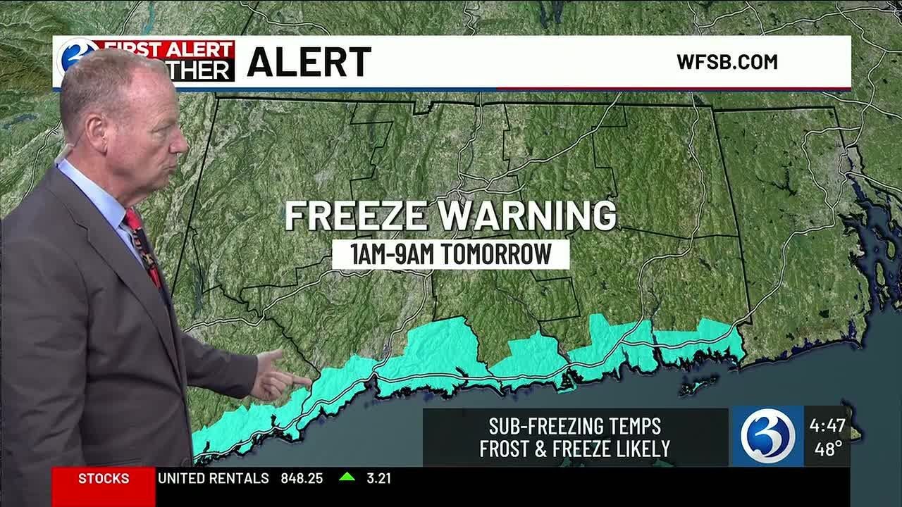 FORECAST: A wet commute this morning with fog too.  Turning cold tomorrow