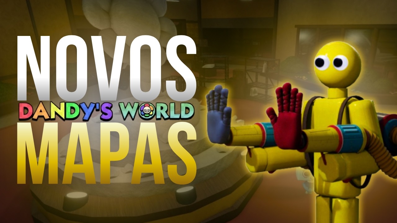🔎PROCURANDO OS NOVOS MAPAS🗺️ | Dandy's World AO VIVO